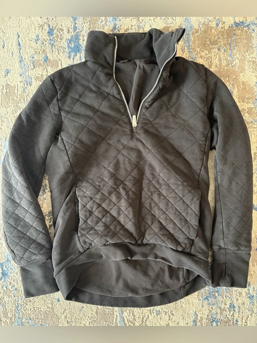 Lululemon Forever Warm Half Zip Hoodie Size 6